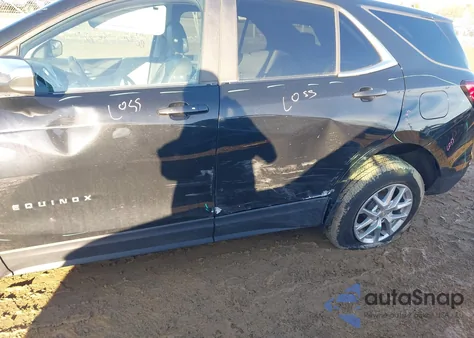 2022 Chevrolet Equinox Awd Lt из США, поврежденный, VIN 3GNAXUEV1NL312664